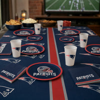 192/Case Bulk New England Patriots Beverage Napkins
