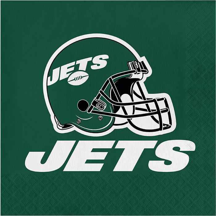 192 pc Bulk New York Jets Luncheon Napkins - Sports Party Supplies by Creative Converting