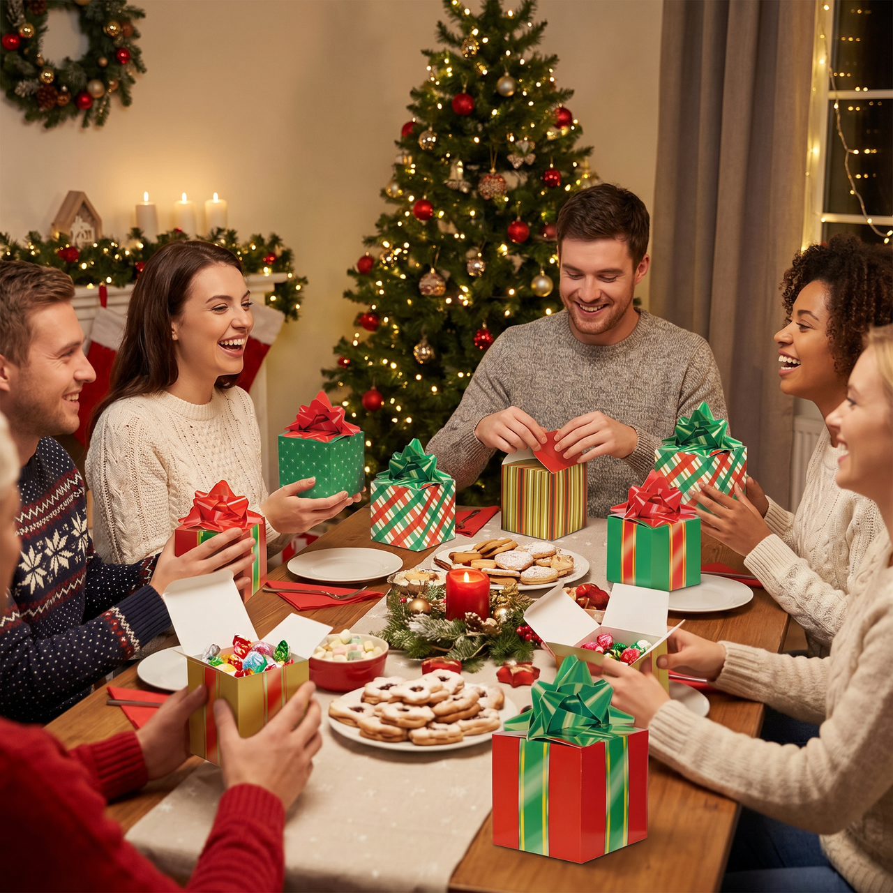Christmas Favor Boxes