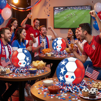 USA Soccer 3-D Centerpiece - 9.25 inch Sports Decoration