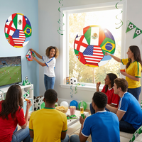 Soccer International Peel 'N Place Decals - 5.25 inch