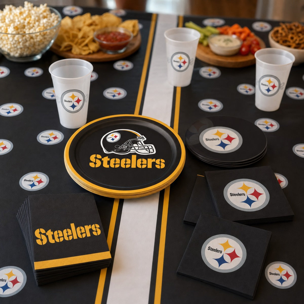 192/Case Bulk Pittsburgh Steelers Luncheon Napkins