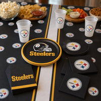12/Case Bulk Pittsburgh Steelers Table Covers