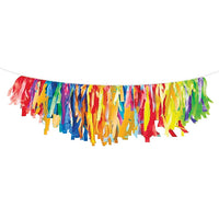 6 pc Bulk Primary Color Fringe Garlands - General Party Decorations and Accessories by Creative Converting