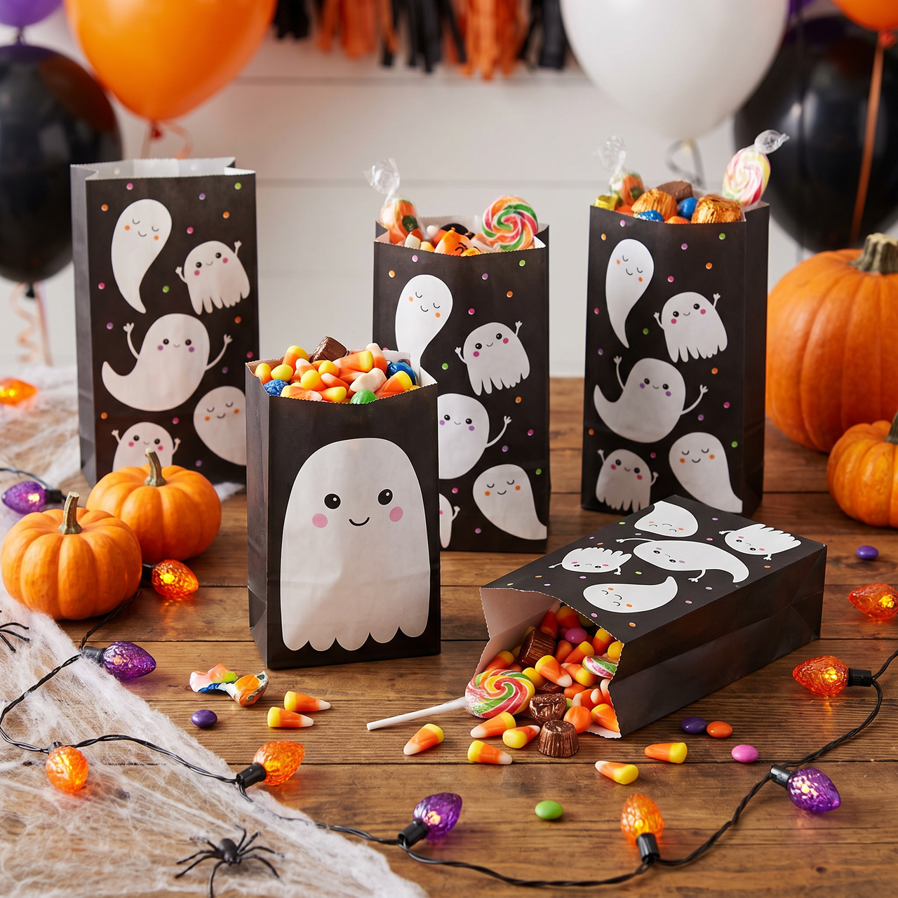 Halloween Ghosts Favor Bags (240 per Case)