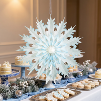 Christmas Dip-Dyed Snowflake