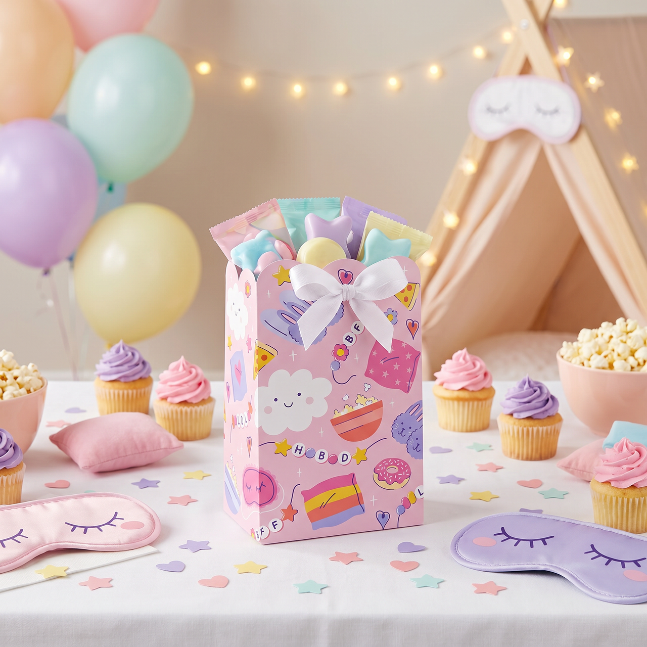 Sweet Dreams Treat Bag w/ Ribbon (96 per Case)