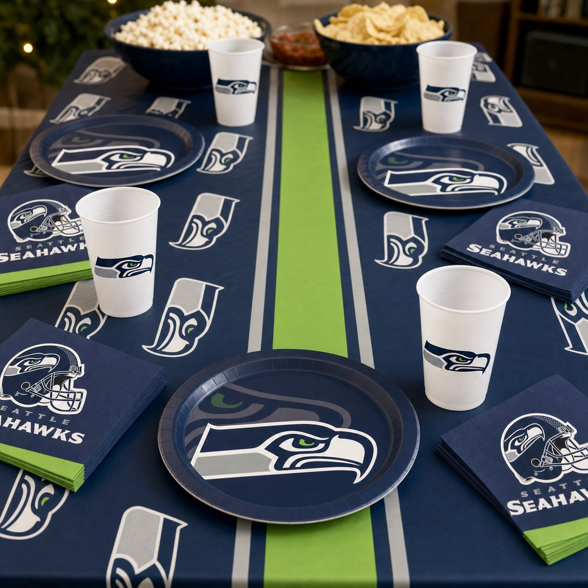 12/Case Bulk Seattle Seahawks Table Covers