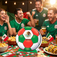 Mexico Soccer 3D Centerpiece - 9.25 inch Sports Decoration