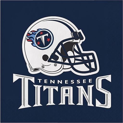 192 pc Bulk Tennessee Titans Luncheon Napkins - Sports Party Supplies by Creative Converting