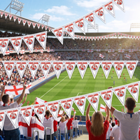 England Soccer Pennant Banner - All-Weather Design