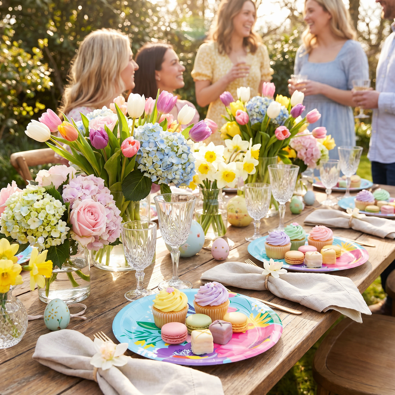 Fresh Florals Luncheon Plate (96 per Case)