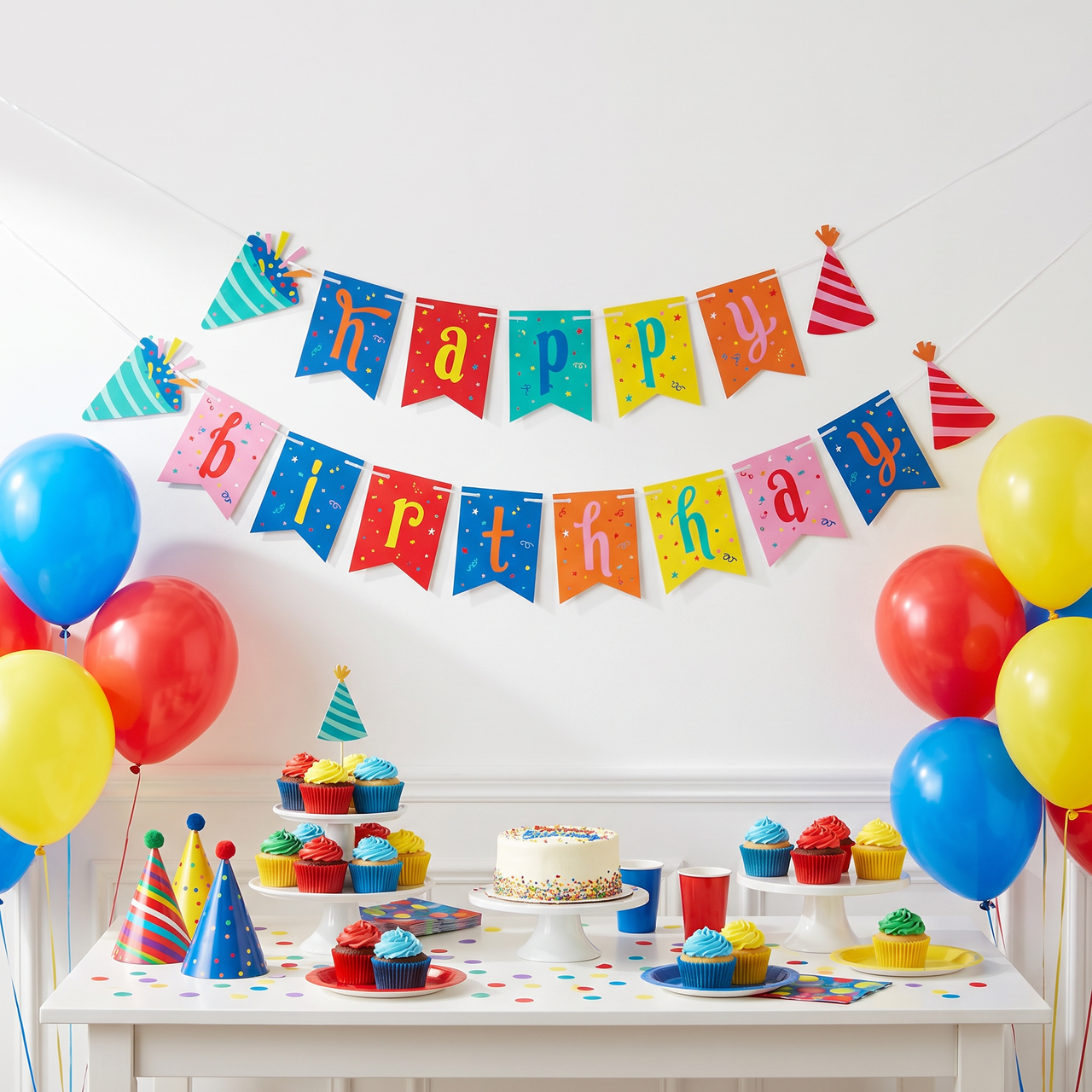 Hats Off Birthday Banner (Case of 12)