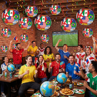 Soccer Ball Cutout - International Theme (10 inch)