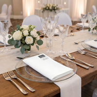 White Ultra Dinner Napkins 4