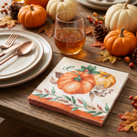 Harvest Delight Paper Luncheon Napkin (Case of 192)