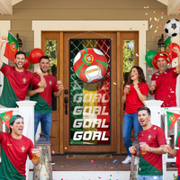 Portugal Soccer Door Cover - All-Weather Sports Decor