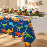 Dino Dig Plastic Table Covers (12 per Case)