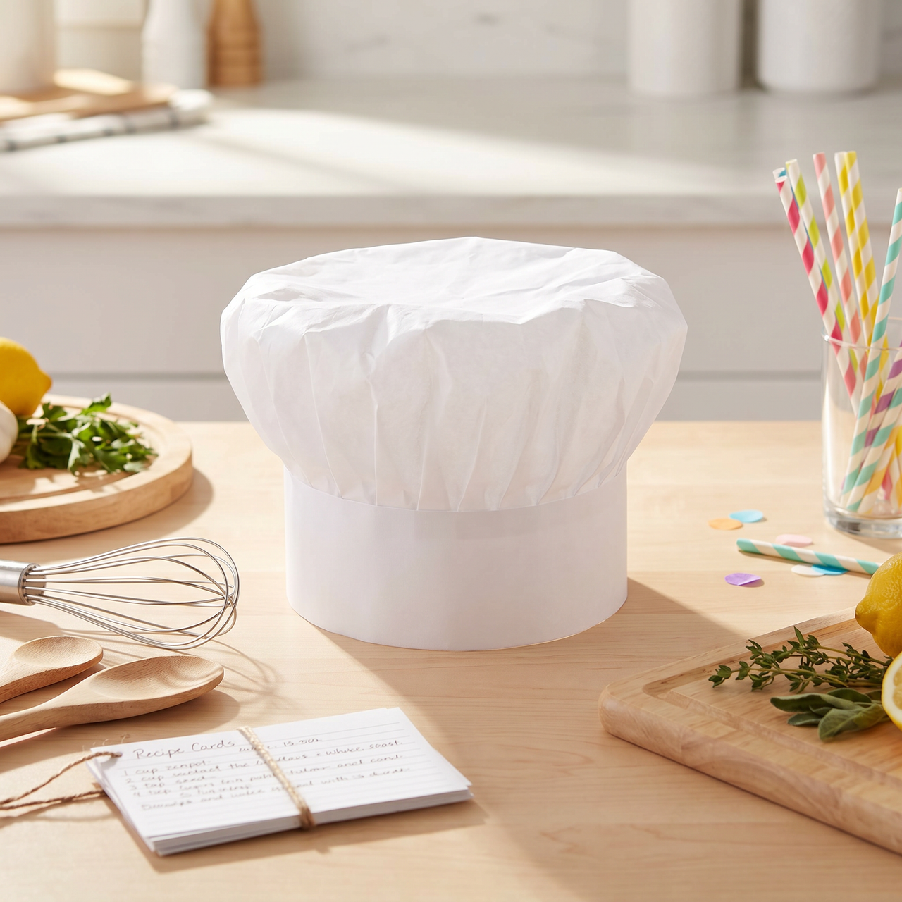 Paper Chef's Hat