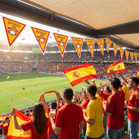 Spain Pennant Banner - All-Weather Soccer & Sports Decor