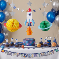 Space Adventures Hanging Cutouts w/ Tassels (36 per Case)