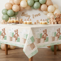 Teddy Bear Tablecover, Paper 54