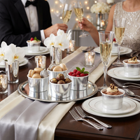 Silver Foil Paper Treat Cups (96 per Case)