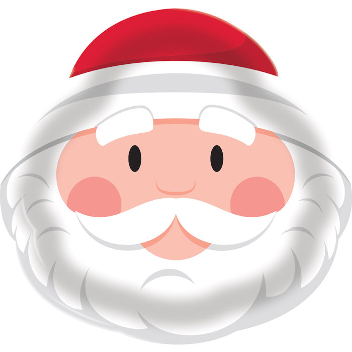 12ct Bulk Santa Plastic Trays