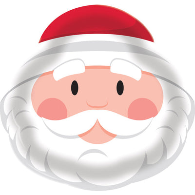12ct Bulk Santa Plastic Trays