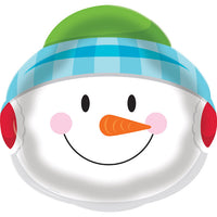 12ct Bulk Snowman Plastic Trays