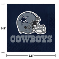 192/Case Bulk Dallas Cowboys Luncheon Napkins