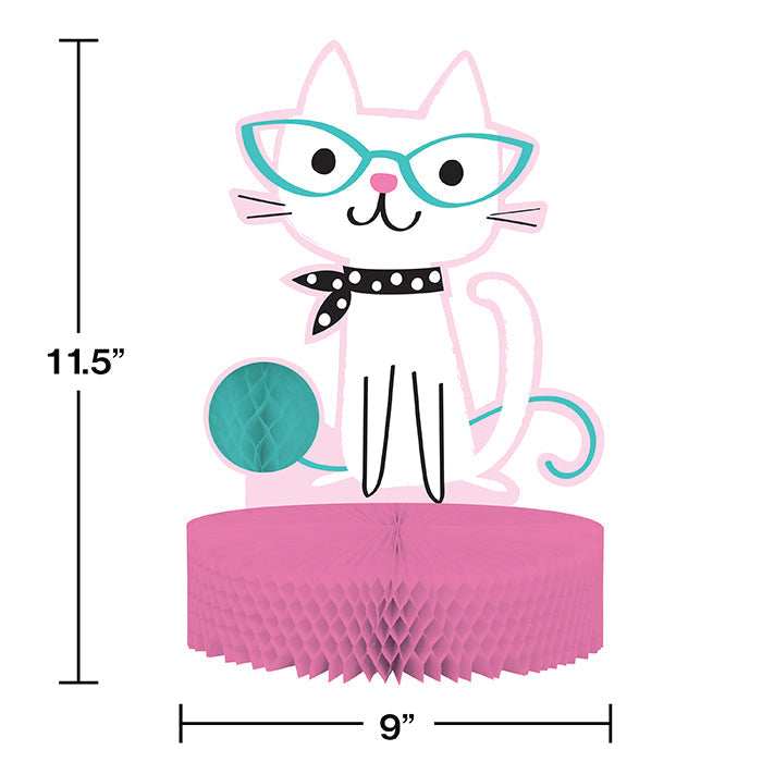 6ct Bulk Purr-fect Cat Party Centerpieces
