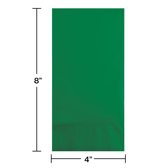 192ct Bulk Emerald Green 3 Ply Guest Towels