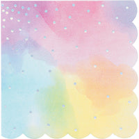192 pc Bulk Iridescent Party Luncheon Napkins - Birthday Party Supplies by Creative Converting