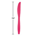 288ct Bulk Hot Magenta Plastic Knives