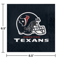 192/Case Bulk Houston Texans Luncheon Napkins