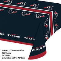 12ct Bulk Houston Texans Table Covers