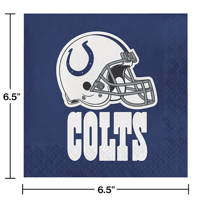 192/Case Bulk Indianapolis Colts Luncheon Napkins