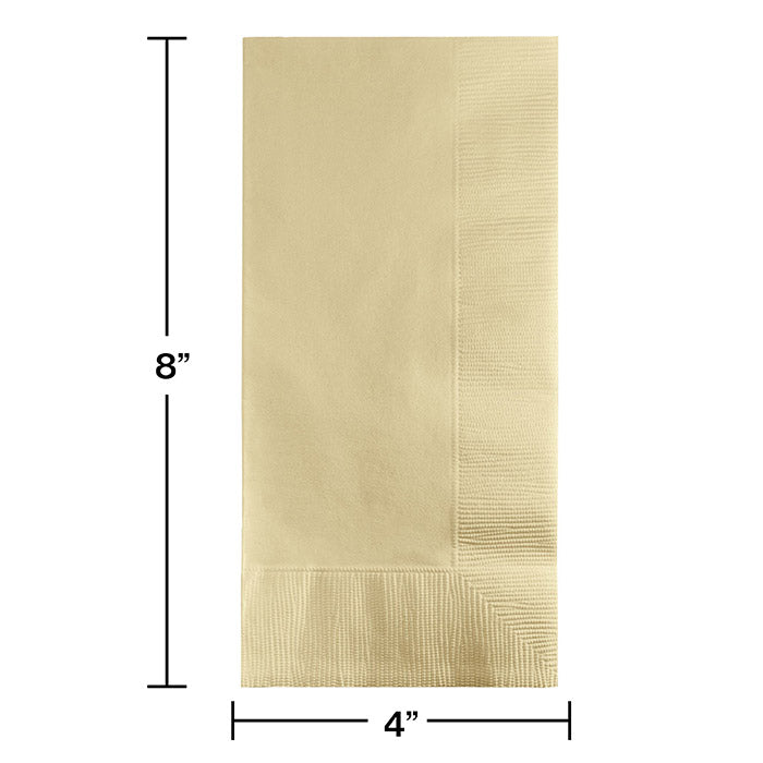 600ct Bulk Ivory 2 Ply Dinner Napkins