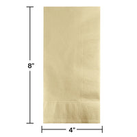 600ct Bulk Ivory 2 Ply Dinner Napkins
