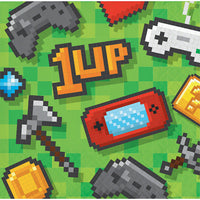 192 pc Bulk Video Games Party Beverage Napkins - Birthday Party Supplies by Creative Converting