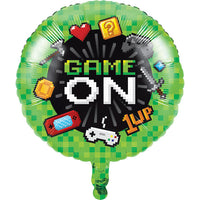 10 pc Bulk Video Games Party Mylar Balloons - Birthday Party Supplies by Creative Converting