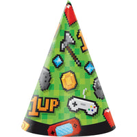 48 pc Bulk Video Games Party Party Hats - Birthday Party Supplies by Creative Converting