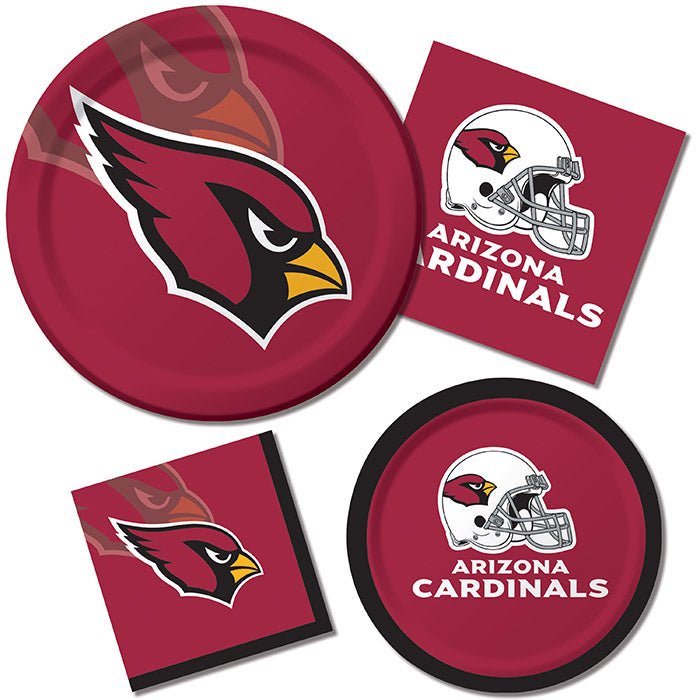 96/Case Bulk Arizona Cardinals Dinner Plates