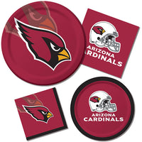 96/Case Bulk Arizona Cardinals Dinner Plates