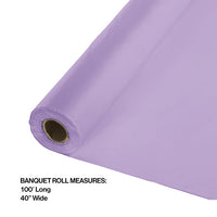 100 ft by 40 inch Luscious Lavender Banquet Table Roll