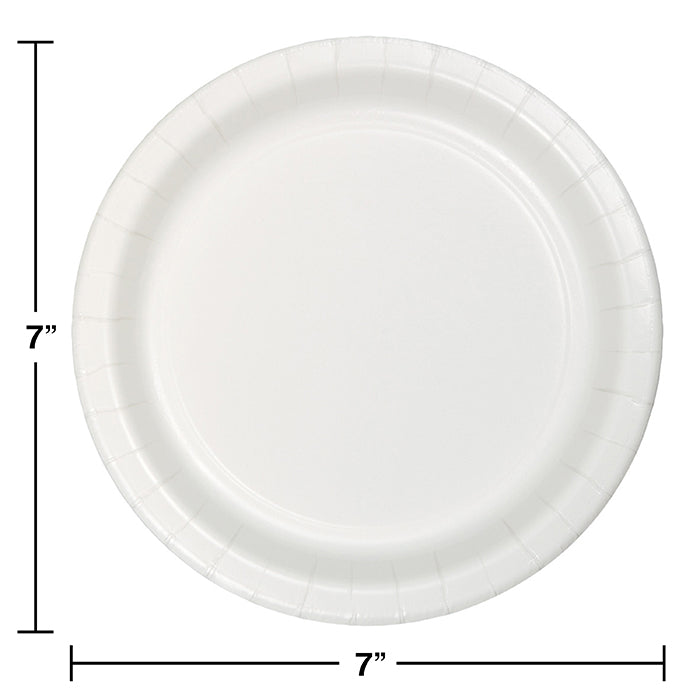900ct Bulk White Dessert Plates