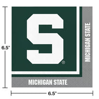 240ct Bulk Michigan State University Luncheon Napkin