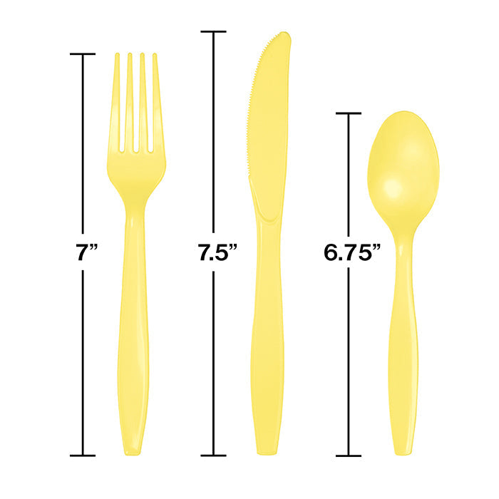 288ct Bulk Mimosa Assorted Plastic Cutlery