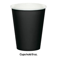 96ct Bulk Black Velvet Value Friendly 9 oz Hot & Cold Cups